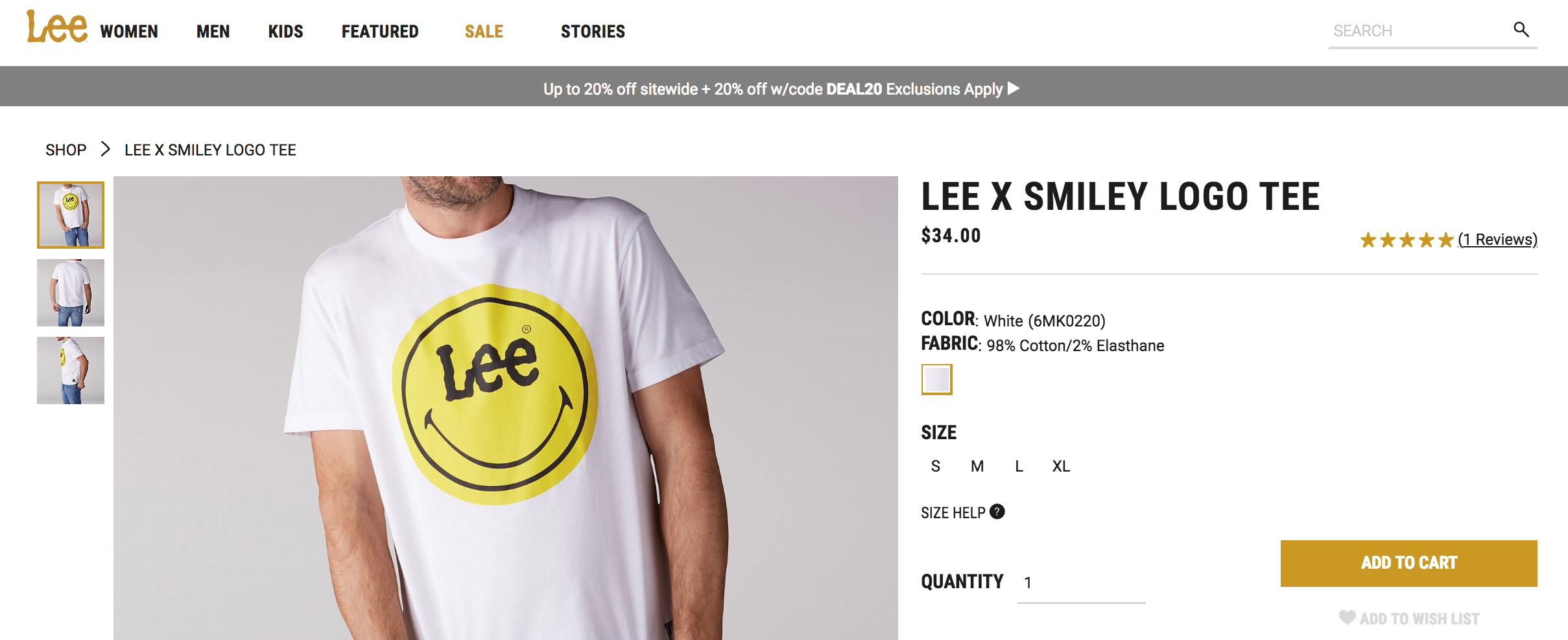 黄色笑脸品牌授权公司the smiley company联手牛仔老牌 lee 大获成功