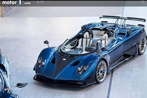 全球最贵汽车横空出世：价值1.2亿元人民币的意大利 Pagani 豪车跑车亮相英国古德伍德速度节
