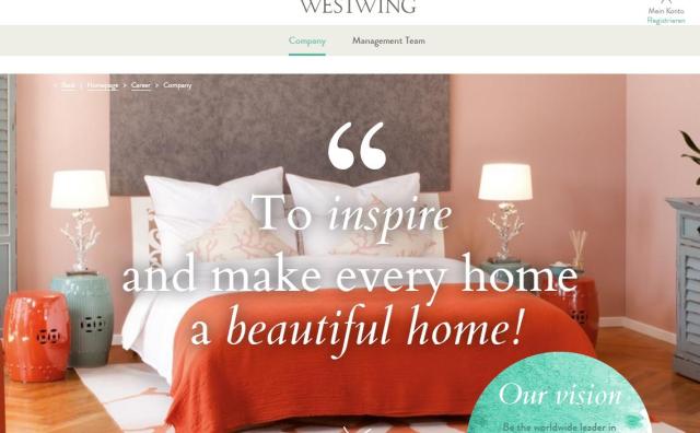 德国互联网家具初创公司 Westwing 将于2018下半年启动 IPO，目标估值4.5亿欧元