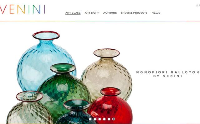 意大利奢华珠宝集团 Damiani 对旗下玻璃器皿品牌 Venini 增资400万欧元，持股比例增至89%