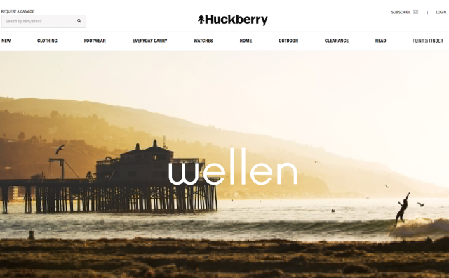 美国男装电商 Huckberry 收购高端冲浪品牌 Wellen
