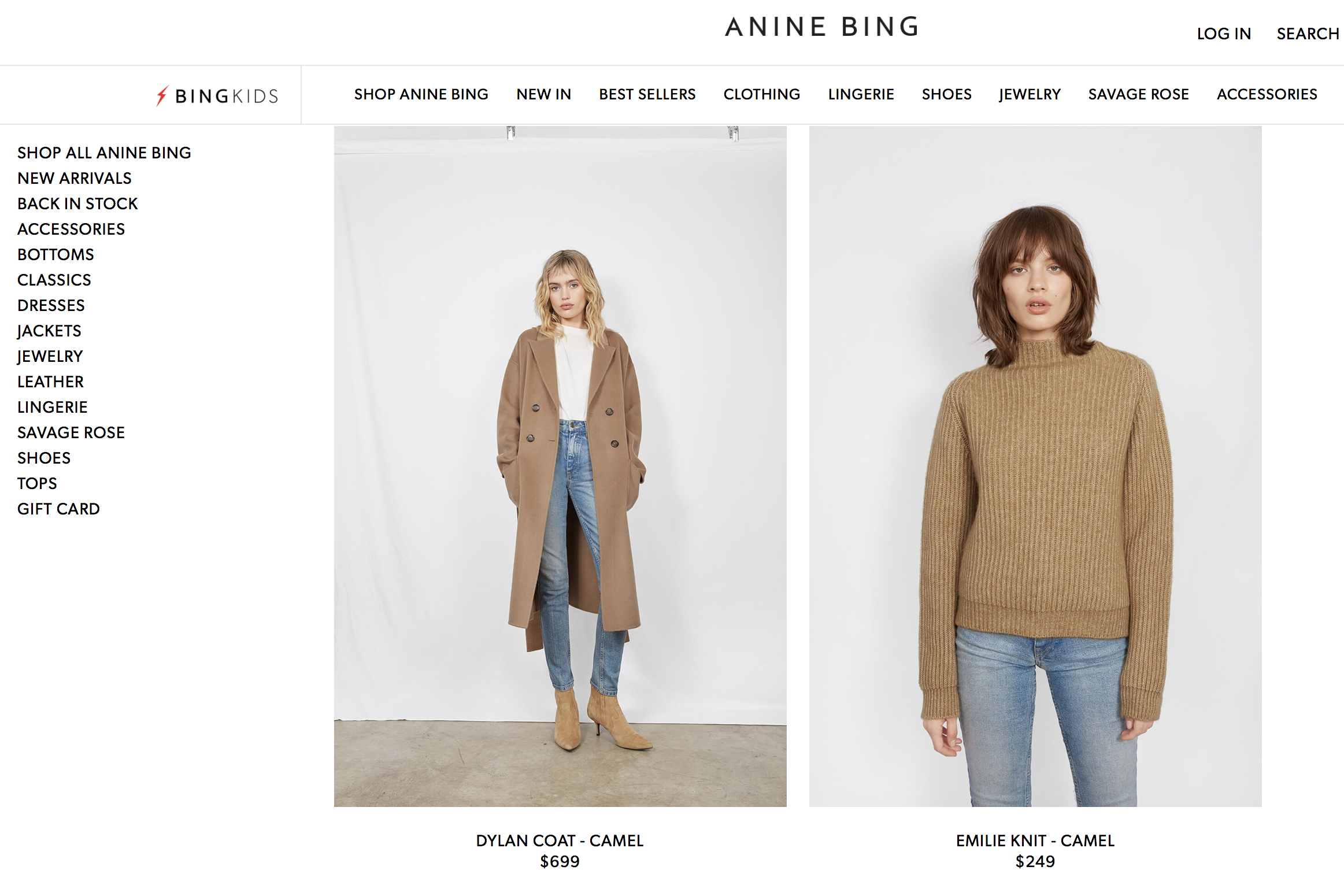 丹麦前模特 Anine Bing 创立的同名女装品牌完成1500万美元 A轮融资