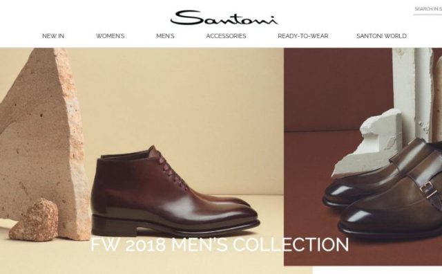 意大利奢华鞋履品牌 Santoni 2018年销售额预计超过 8500万欧元