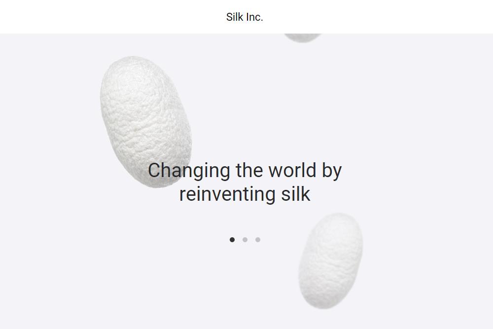 液态蚕丝技术公司 Silk Inc.完成3000万美元B轮融资，将进军环保面料产业
