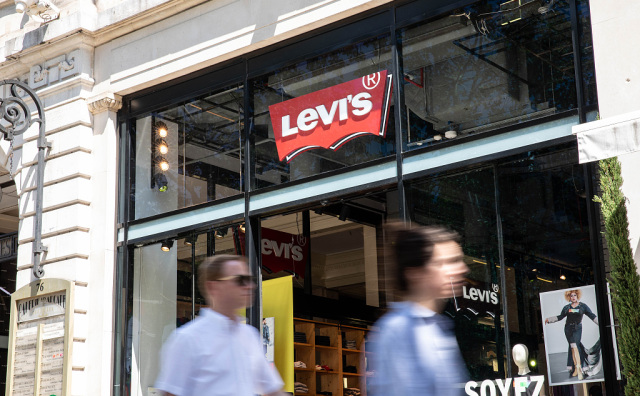 Levi’s 上季度销售与盈利情况好于预期，中国大部分门店已重新开放