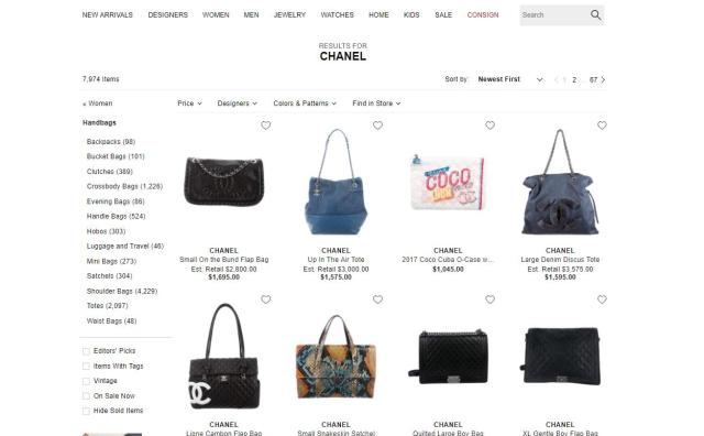Chanel 指控美国知名二手奢侈品寄售网站 The RealReal售假，后者予以否认