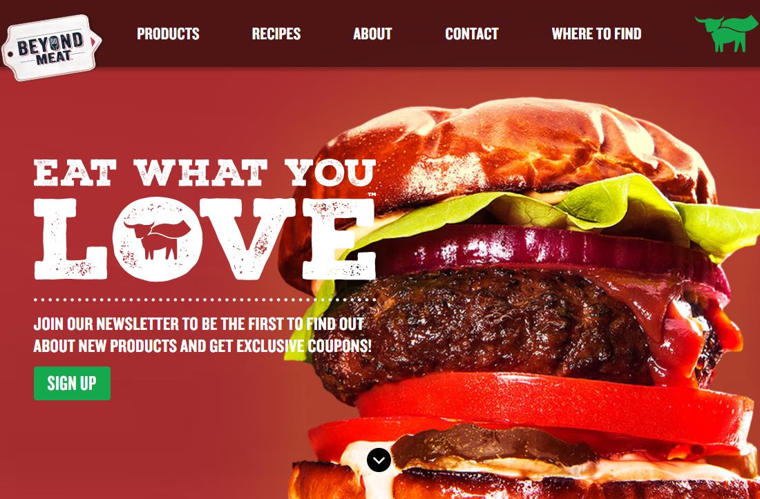 高科技素肉初创公司 Beyond Meat 提交 IPO 申请，产品供不应求