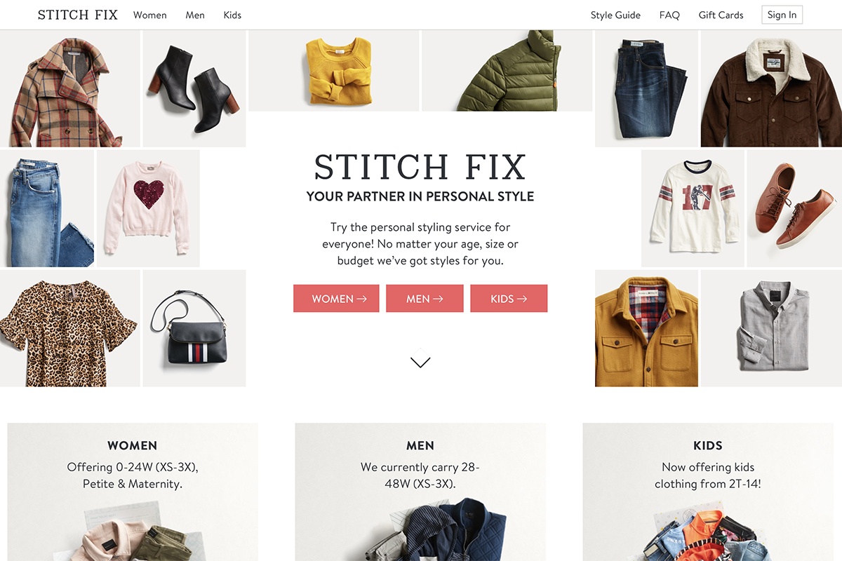 美国按月订购时尚电商Stitch Fix 最新季报：销售额增长超预期，但活跃用户增长放缓