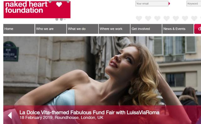 俄罗斯超模 Natalia Vodianova 创建的慈善基金会将携手意大利奢侈品电商 LuisaViaRoma 举办慈善晚会