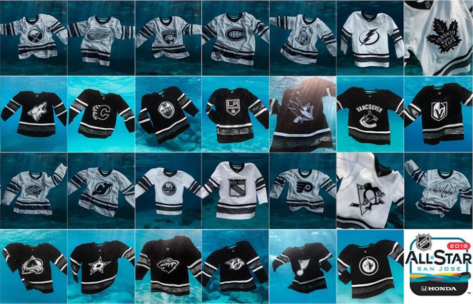 adidas 联手海洋公益组织 Parley 为美国职业冰球联盟（NHL）研发首款生态型球衣