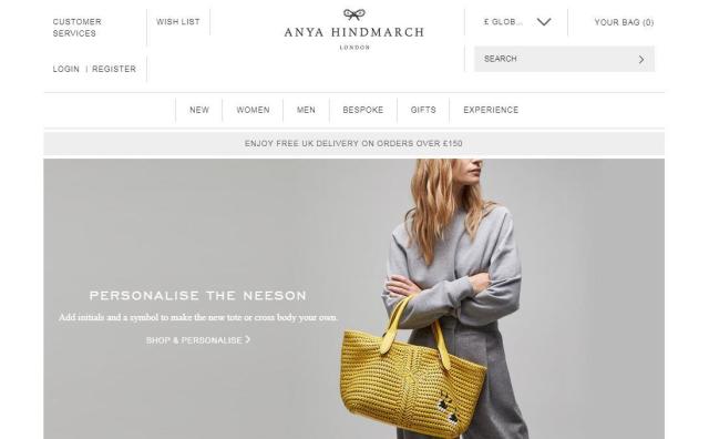 英国时尚设计师品牌 Anya Hindmarch 找到新东家：英国 Marandi 家族