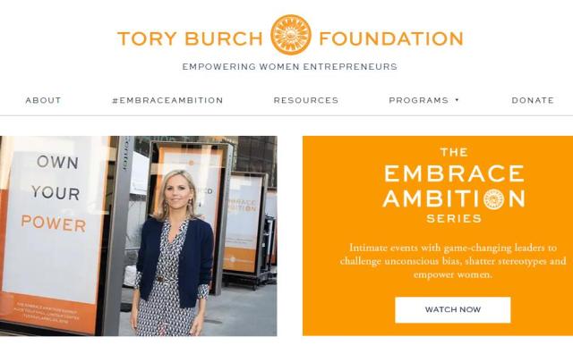 为女性创业者提供低息贷款，设计师Tory Burch创立的基金会获得美国银行5000万美元资助