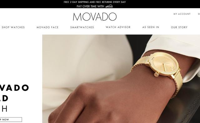 瑞士钟表制造商 Movado上财年销售额增长19.7%接近7亿美元，成功实现扭亏为盈