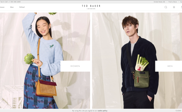 英国时尚品牌 Ted Baker 与朗浩集团建立合资公司，共同开拓中国市场