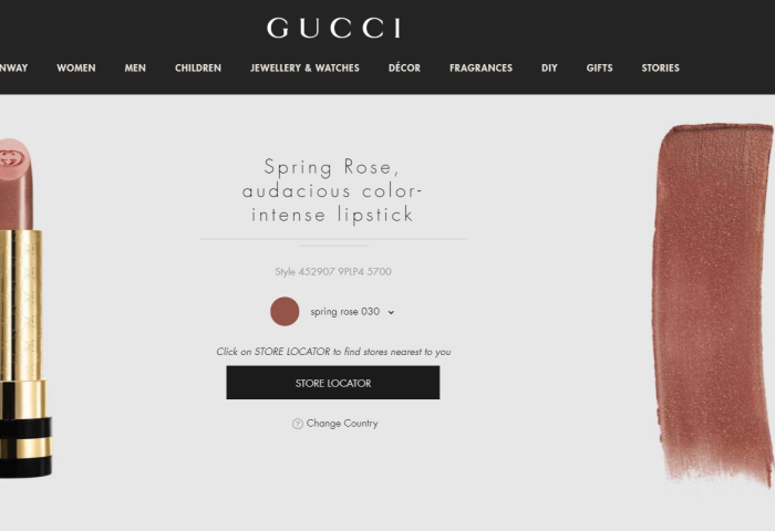 Gucci 正式推出全新美妆系列，创意总监 Alessandro Michele 操刀设计的唇膏产品线率先亮相