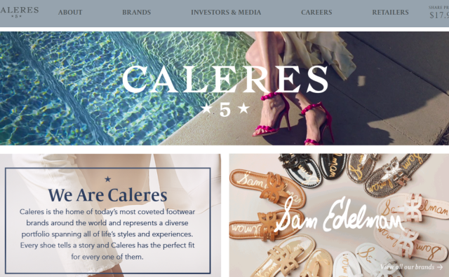 美国鞋履巨头Caleres 成立合资公司，拓展 Naturalizer 和 Sam Edelman 等品牌的大中华区业务