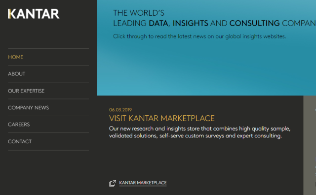 贝恩资本收购全球最大传播集团 WPP 旗下数据分析部门 Kantar 60% 股权，估值约40亿美元
