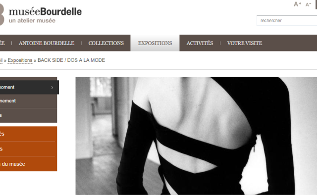 转身看时尚：巴黎布尔德勒博物馆举办“时尚的后背”主题展