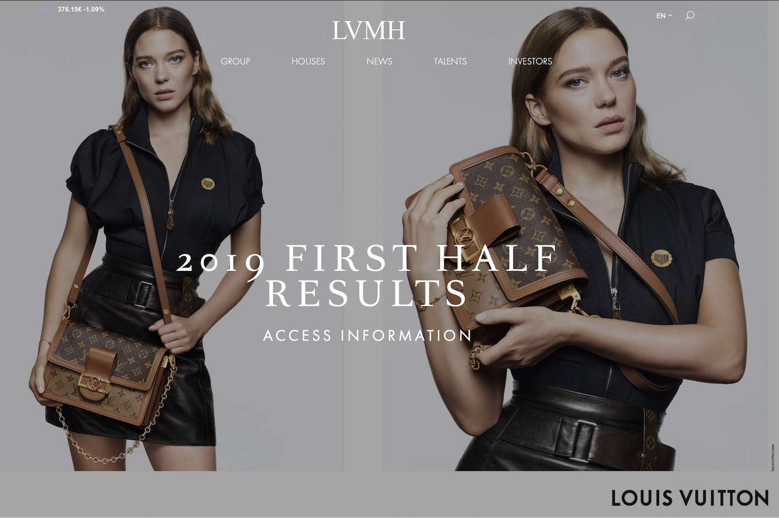 LVMH 集团发布2019上半财年数据： LV、Dior 强劲增长推动整体业绩超出预期