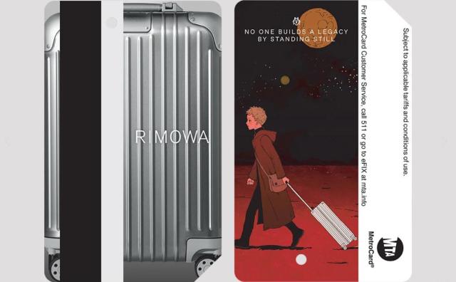 Rimowa 与纽约公共交通管理局合作，推出四款限量版纽约地铁卡