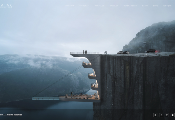 如果真的建成，这或许将是世界上最危险的酒店！挪威悬崖酒店设计效果图曝光