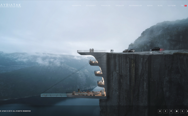 如果真的建成，这或许将是世界上最危险的酒店！挪威悬崖酒店设计效果图曝光