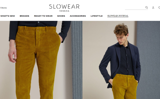 意大利高端休闲服饰集团 Slowear 2018年销售额达5000万欧元，目标在2023年实现销售额破1亿欧元大关