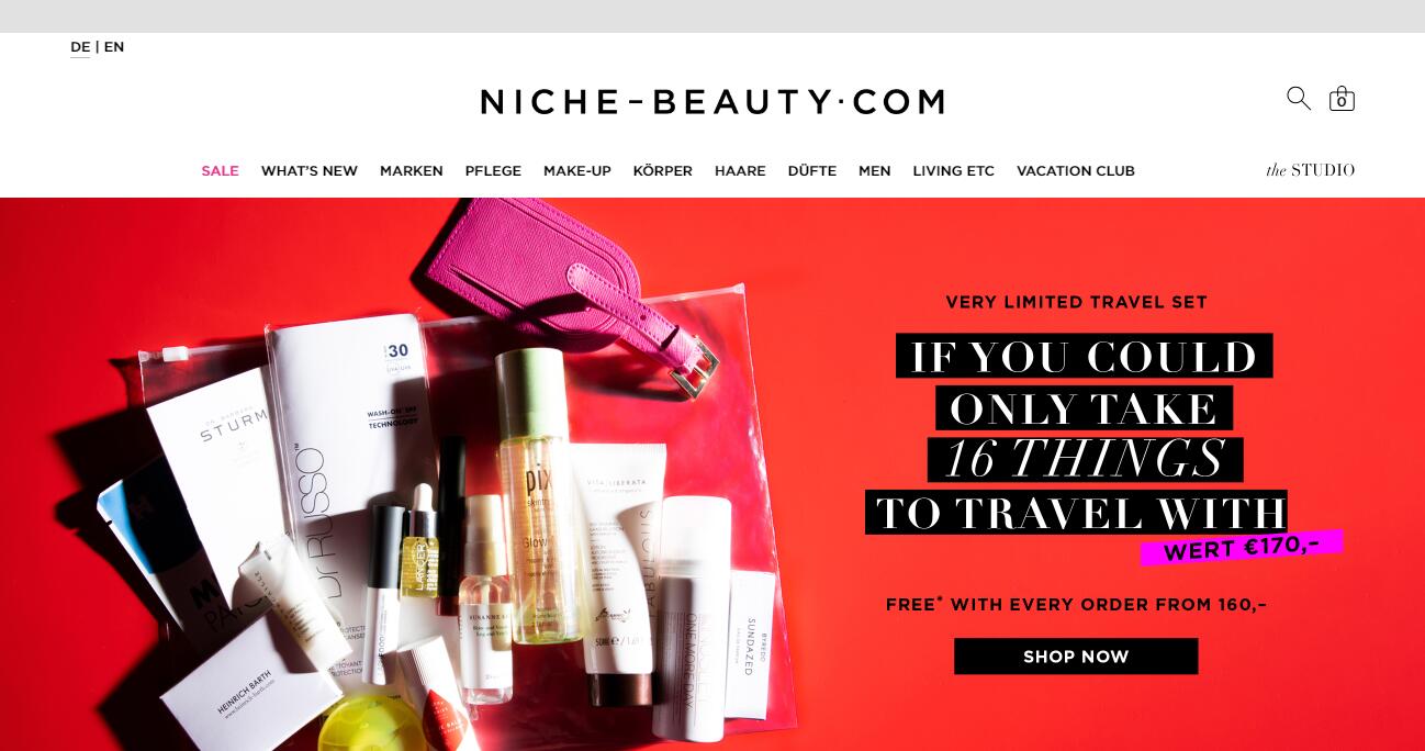 德国美妆零售商 Douglas 收购高端化妆品线上零售平台 NICHE BEAUTY 51% 多数股权