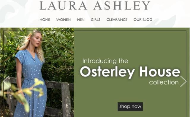 英国老牌时尚家居品牌 Laura Ashley 2019财年由盈转亏，将携手新的合作伙伴拓展中国市场