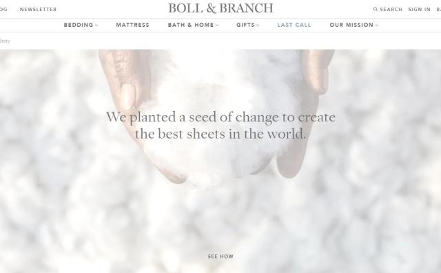 美国可持续家纺品牌 Boll & Branch 获 L Catterton 1亿美元战略投资