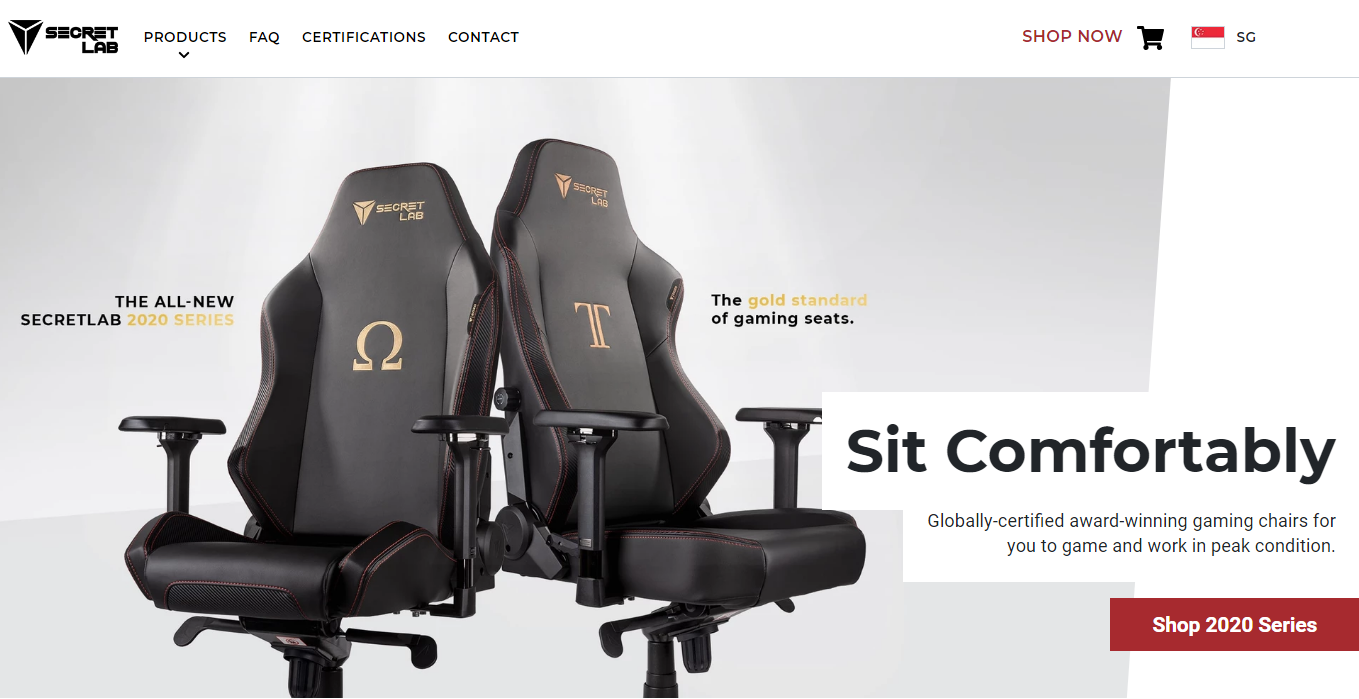新加坡电竞椅制造商 Secretlab 获淡马锡子公司 Heliconia 少数股权投资