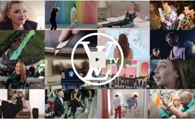 Louis Vuitton 推出独家 YouTube 视频栏目LVTV，分享品牌幕后花絮