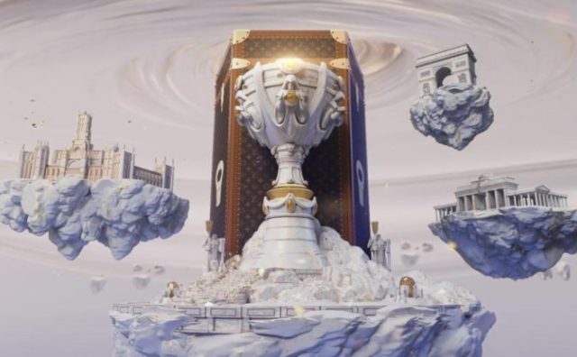 Louis Vuitton 联手腾讯控股的知名游戏“英雄联盟”，为其全球总决赛奖杯打造专属旅行箱