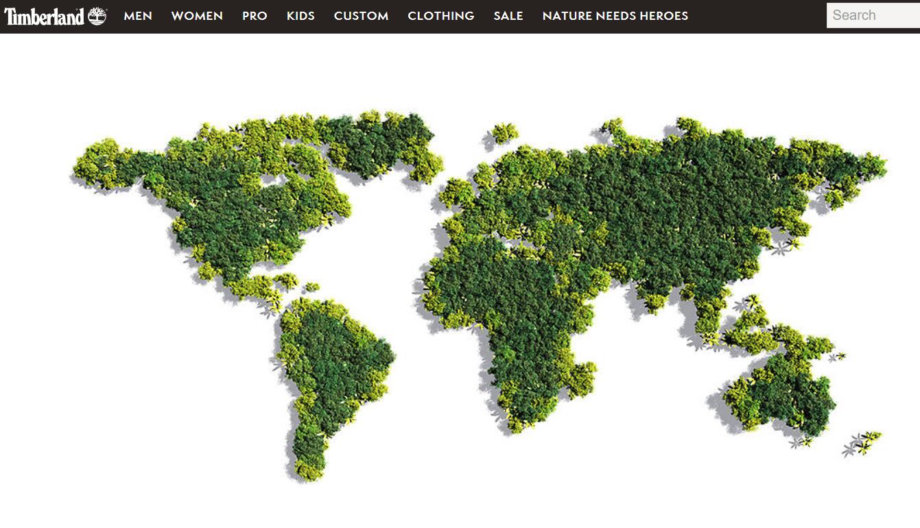Timberland 发布绿色承诺，将在2025年之前种植5000万棵树木