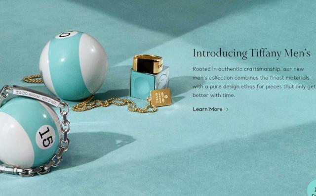 为触达愈发“爱美”的男性消费者，Tiffany 推出首个男士珠宝配饰系列