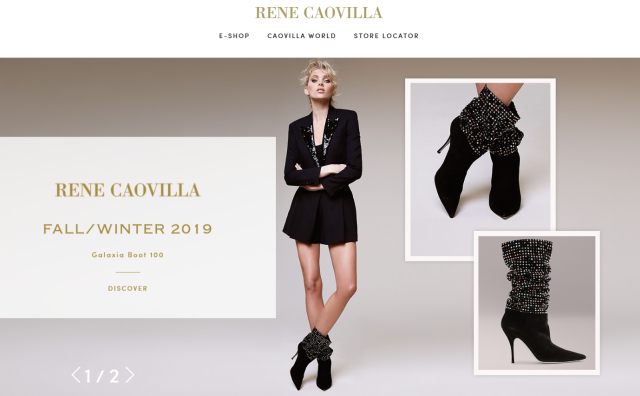 意大利奢华鞋履品牌 René Caovilla 2019年销售额预计将增长18%至4000万欧元