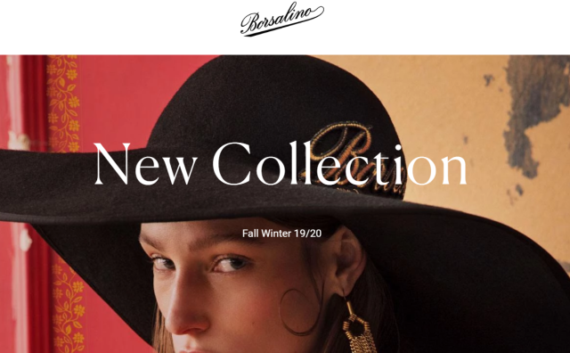 起死回生的意大利老牌制帽商 Borsalino 拓展新产品线，2018年销售额实现增长