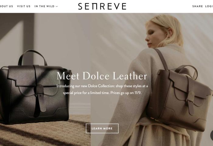 两位华人女性创办的互联网高端皮具品牌 Senreve 获1675万美元A轮融资
