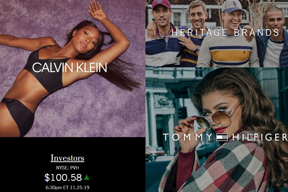 Calvin Klein 与 Tommy Hilfiger 欧洲市场需求增长，美国时尚集团 PVH 上调 2019财年利润预期