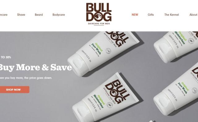 首个“无动物测试”美容品牌进入中国大陆市场：英国男士护肤品牌 Bulldog