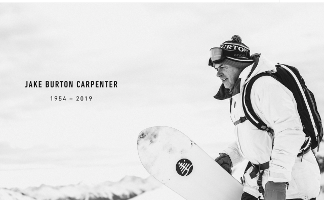 单板滑雪灵魂人物 Jake Burton Carpenter 因病去世，享年65岁