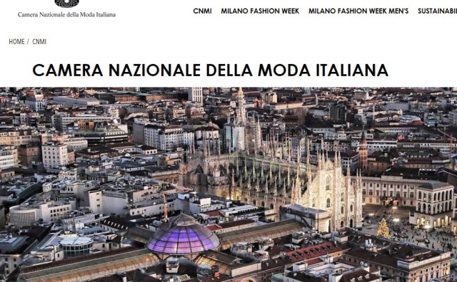 意大利时尚协会建议当局给予疫情下的时尚行业更多财政支持