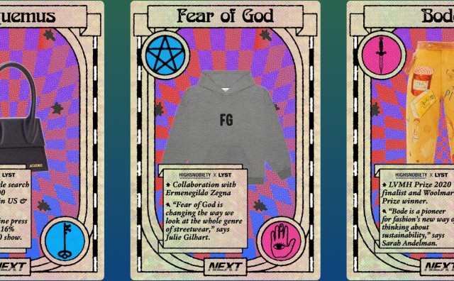Lyst联手Highsnobiety发布新潮品牌榜单： Jacquemus、Fear of God、Bode 高居前三