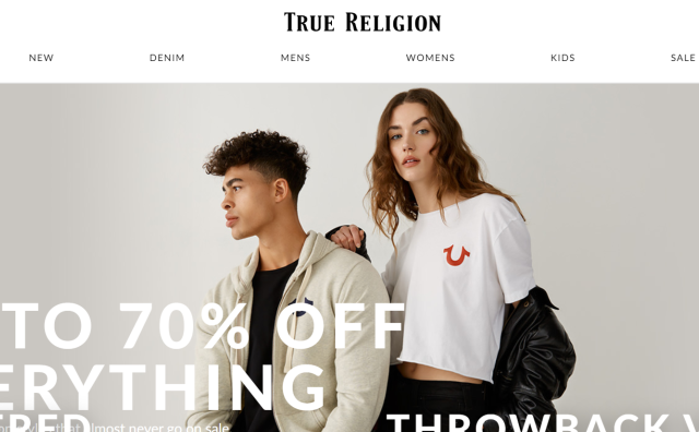 疫情之下，美国高端牛仔品牌 True Religion 三年内第二次申请破产保护