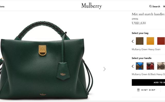 英国奢侈手袋品牌 Mulberry 实现全球同价，中国市场价格降低近五分之一