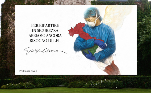 Armani 意大利门店率先重新开业，宣布针对疫情第二阶段新举措