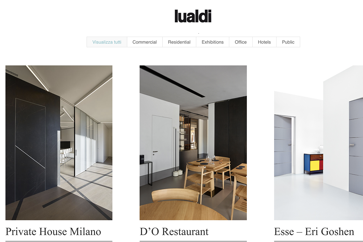 意大利高档门业设计与制造商 Lualdi 2019年录得销售额1800万欧元