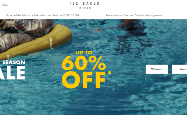 英国时尚品牌 Ted Baker 将募资1.05亿英镑，创始人持股比例减少至此前的一半