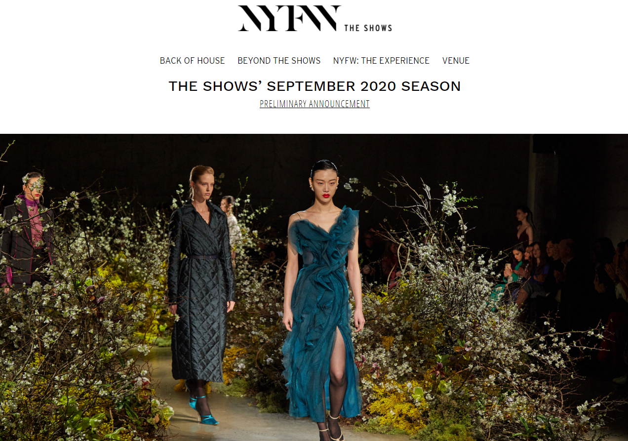 9月的纽约时装周怎么办？线上+线下联动，11家华裔设计师品牌参与