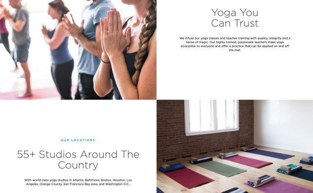 首个在纳斯达克上市的瑜伽连锁品牌 YogaWorks 申请破产保护